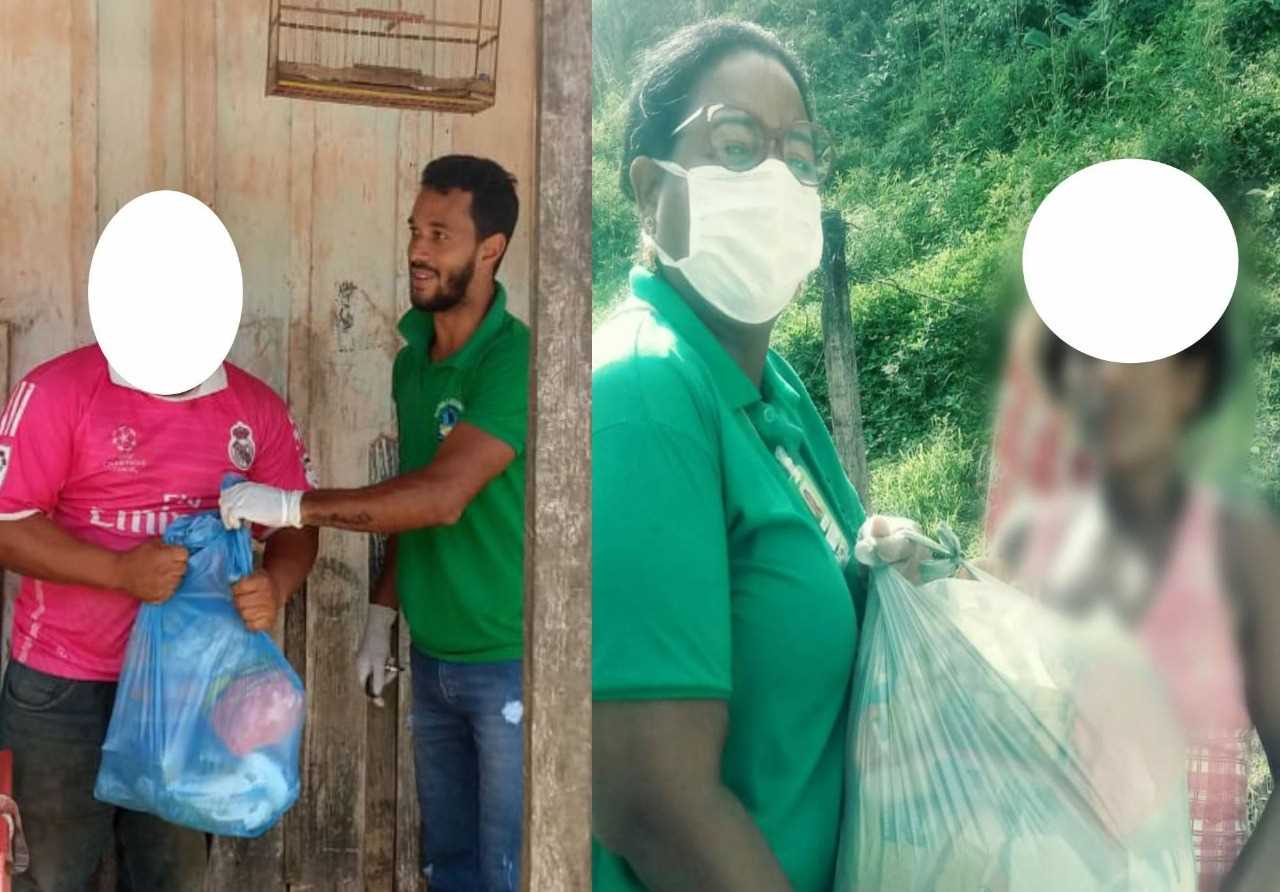 Camacã: Secretaria de Assistência Social doa cestas básicas para amenizar o enfrentamento do coronavírus